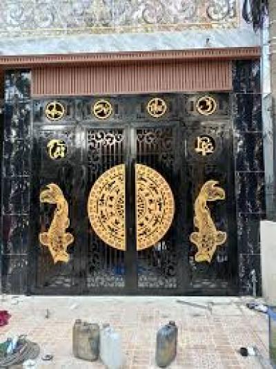 Cửa Cổng Sắt Mỹ Thuật tại Củ Chi